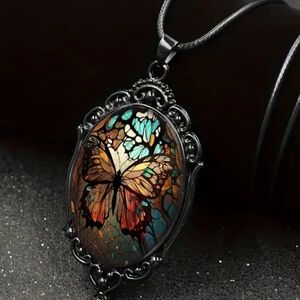 Elegant Butterfly Pendant Necklace